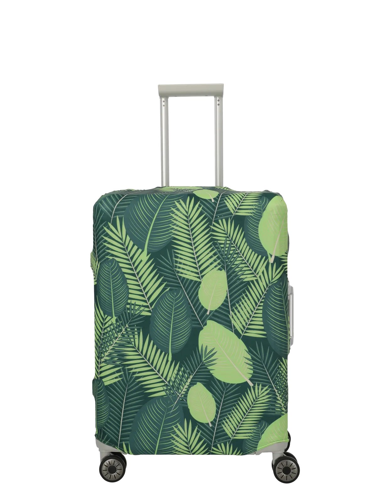 Travelite ACCESSOIRES Kofferhülle M, Blau "Federn"