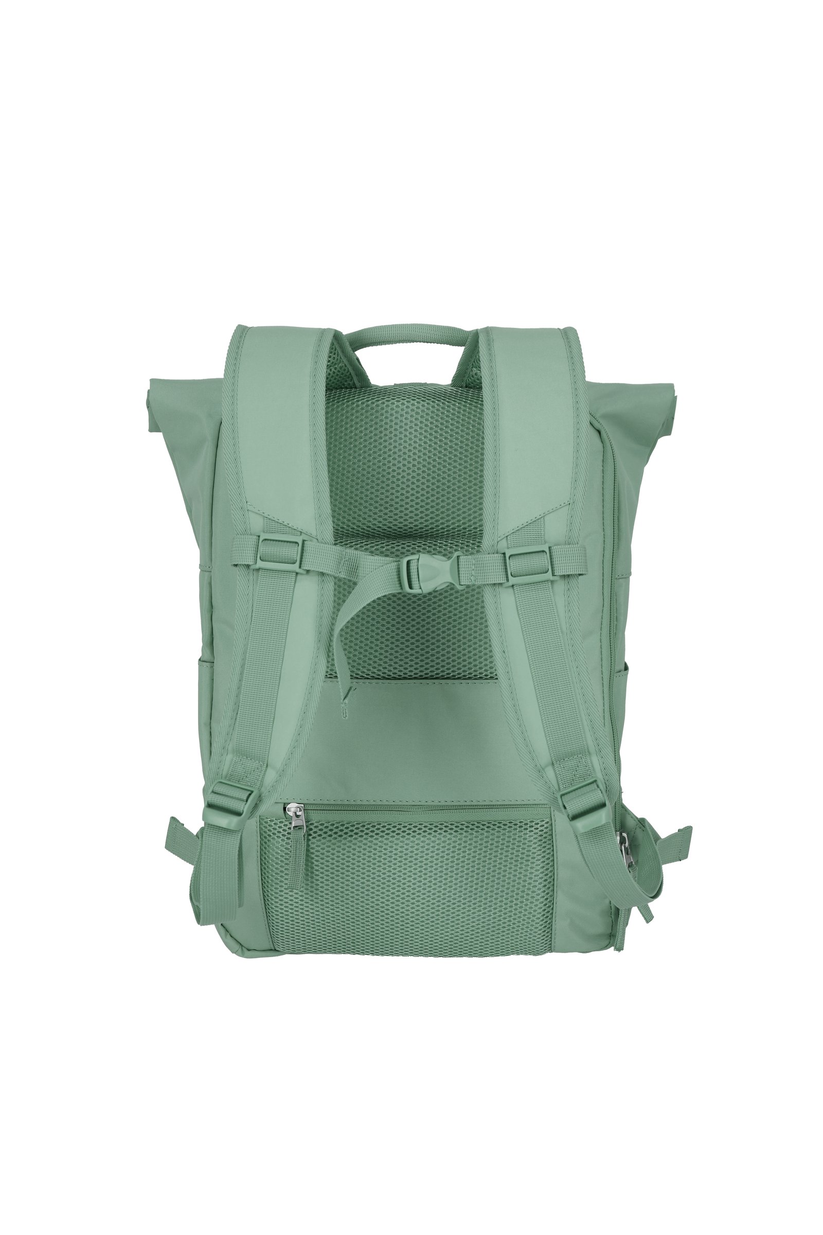 Travelite BASICS Rollup Rucksack, Hellgrün