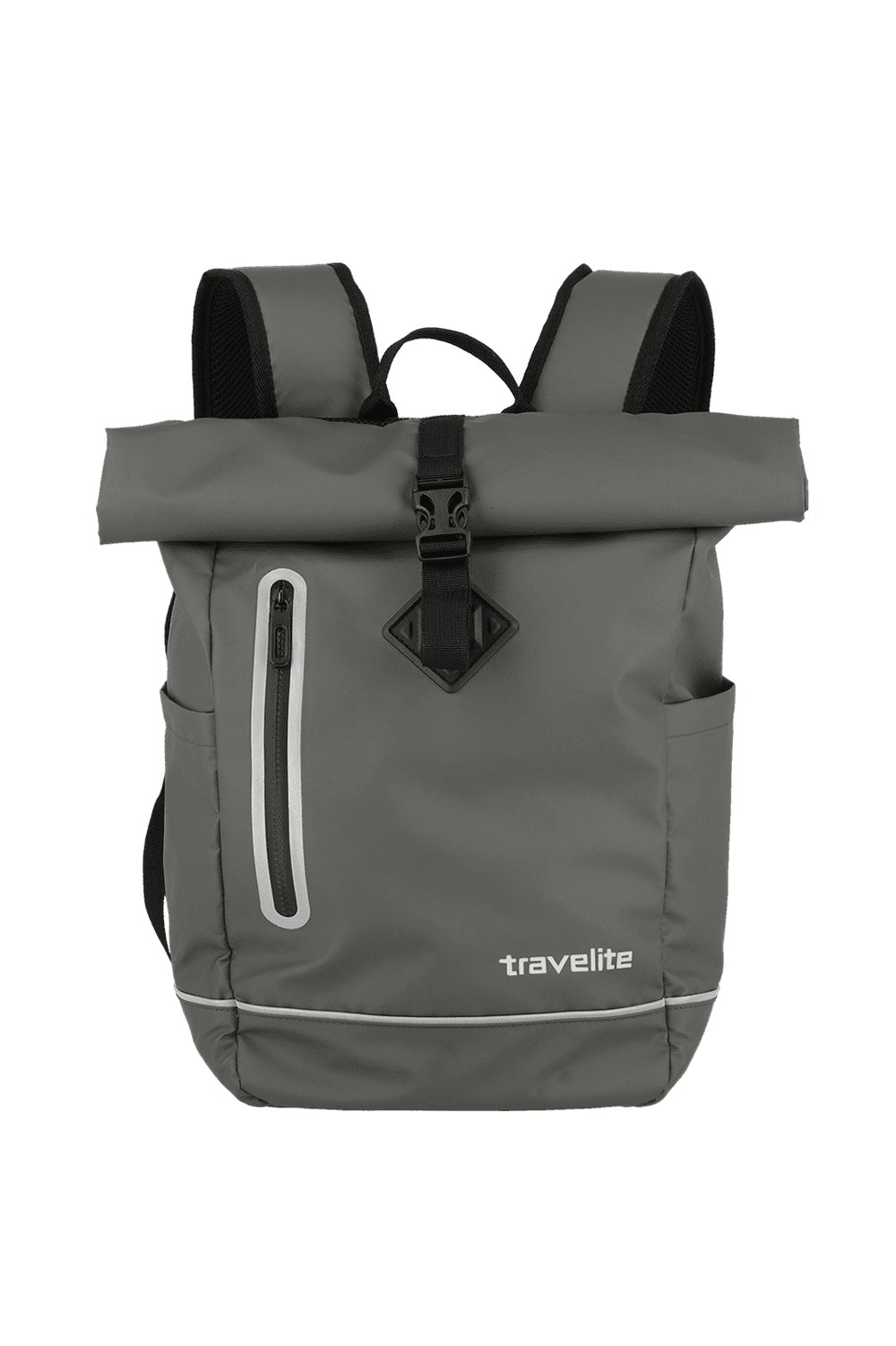 Travelite BASICS Roll-Up Rucksack Plane, Anthrazit