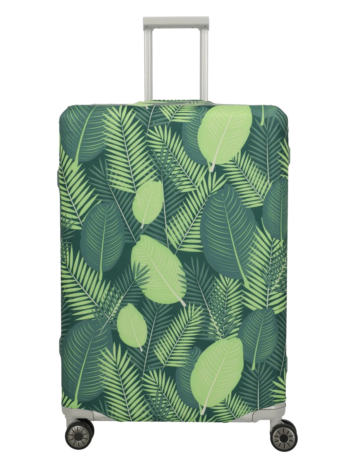 Travelite ACCESSOIRES Kofferhülle L, Blau "Federn"