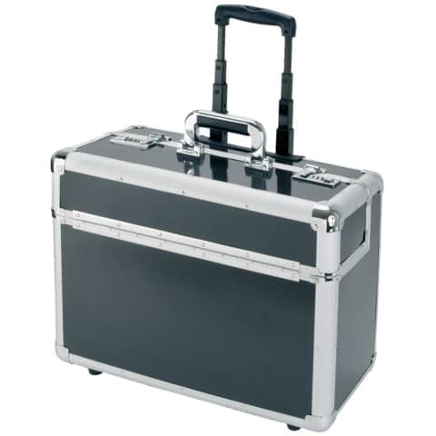 ALUMAXX Pilotenkoffer "CARBON", Aluminium, silber / carbon  