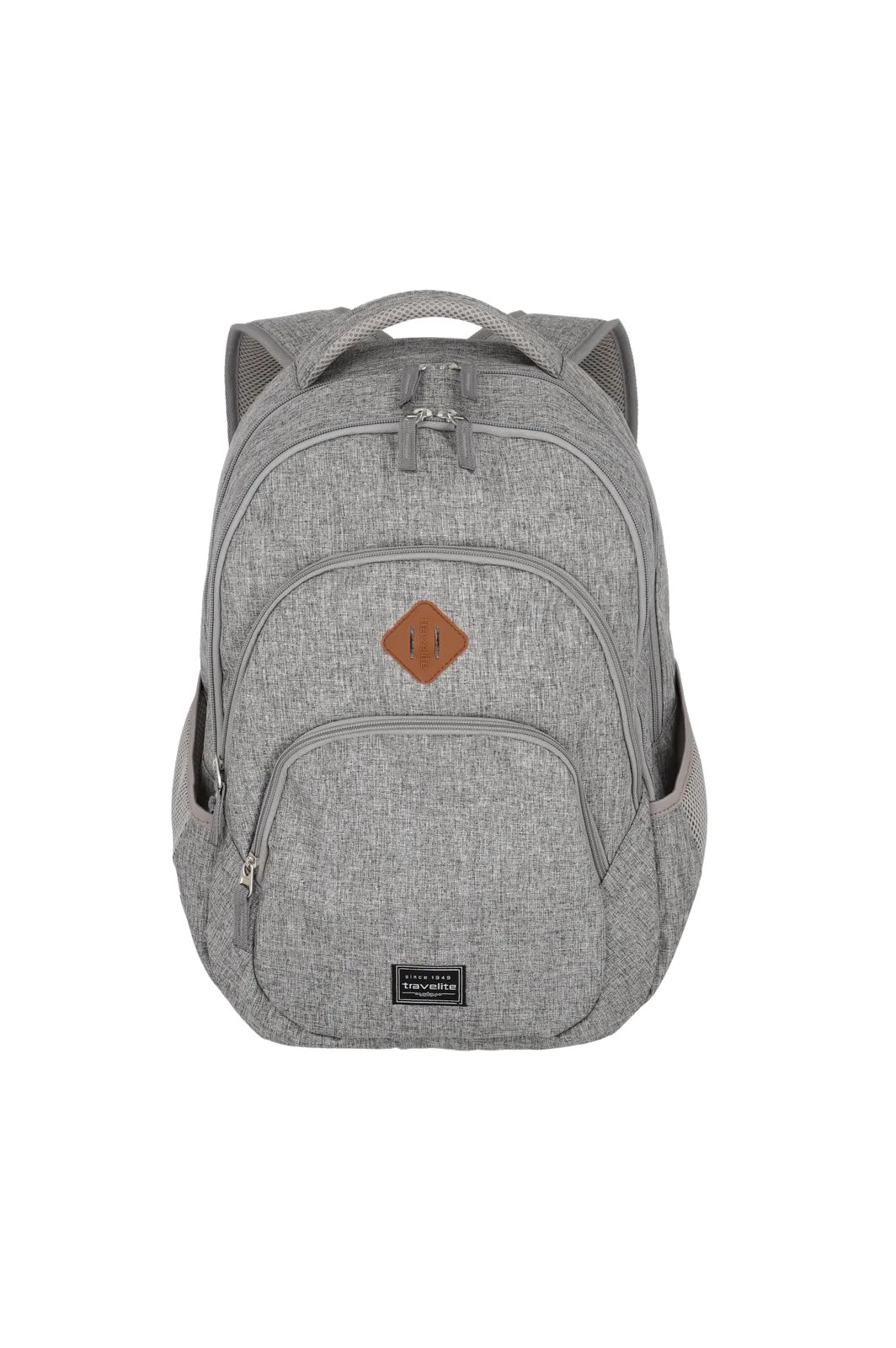 Travelite BASICS Rucksack Melange, Hellgrau